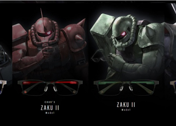  OWNDAYS  X 機動戰士鋼彈40週年聯名眼鏡 1月10日起於台灣限定門市販售