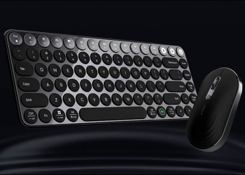 米物精英系列藍牙雙模鍵鼠套裝 眾籌推出：鍵盤支援語音輸入、滑鼠支援升降調整