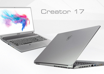 微星發表全球首款搭載 Mini LED 顯示器筆電 Creator 17