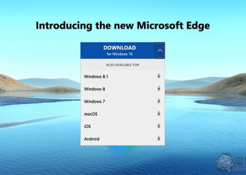 微軟新世代 Edge 瀏覽器正式開放下載 ，支援 Windows、Mac、iOS 與 Android