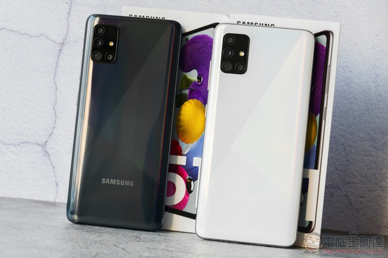Samsung Galaxy A51 /A71 開箱實測 ，微距讓手機攝影也「O 極限」 - 電腦王阿達