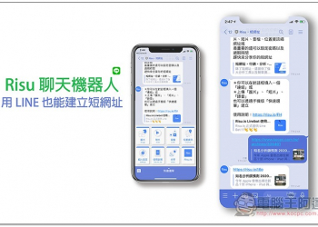 Risu 聊天機器人 用 LINE 也能建立短網址，還支援圖片、影片、聲音等內容 - 電腦王阿達