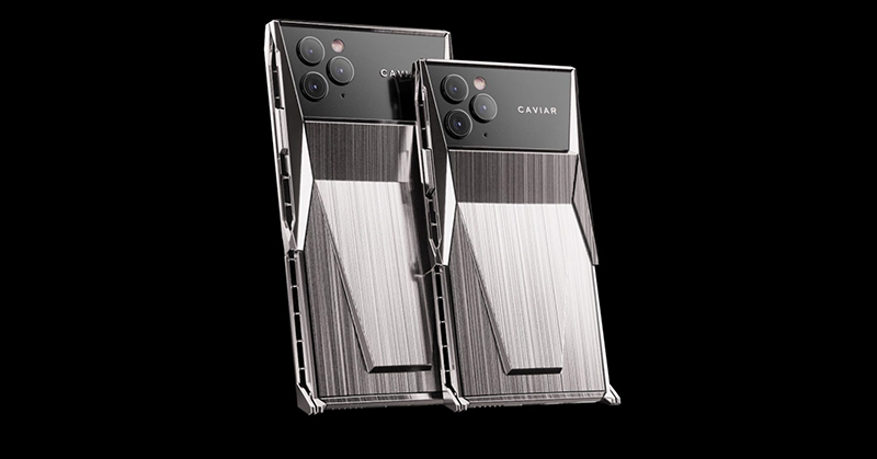 CAVIAR 推出 Tesla Cybertruck 版本 iPhone 11 Pro/11 Pro Max 「CYBERPHONE」 - 電腦王阿達