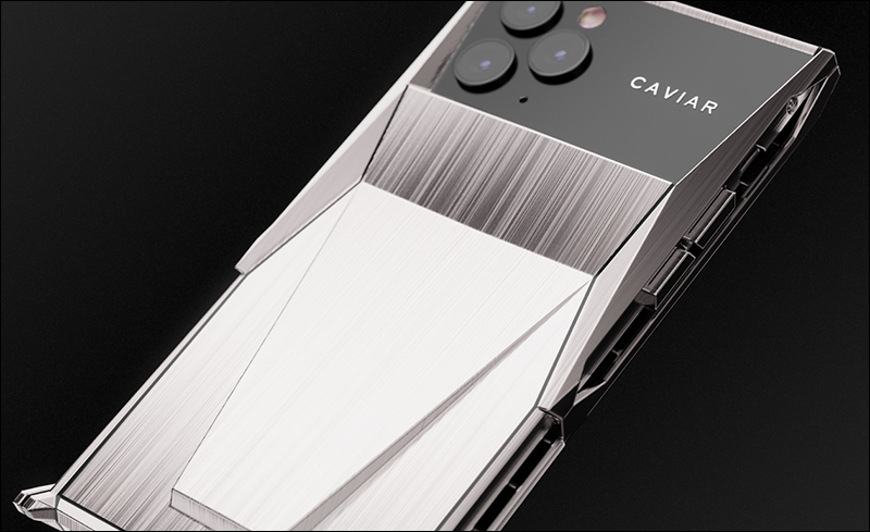 CAVIAR 推出 Tesla Cybertruck 版本 iPhone 11 Pro/11 Pro Max 「CYBERPHONE」 - 電腦王阿達