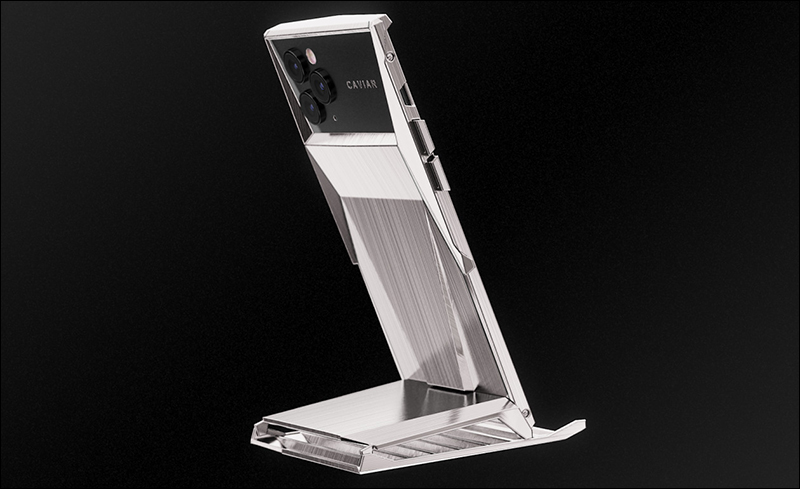CAVIAR 推出 Tesla Cybertruck 版本 iPhone 11 Pro/11 Pro Max 「CYBERPHONE」 - 電腦王阿達