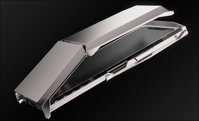 CAVIAR 推出 Tesla Cybertruck 版本 iPhone 11 Pro/11 Pro Max 「CYBERPHONE」 - 電腦王阿達