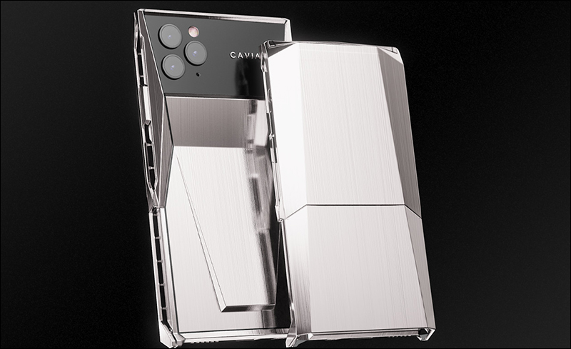 CAVIAR 推出 Tesla Cybertruck 版本 iPhone 11 Pro/11 Pro Max 「CYBERPHONE」 - 電腦王阿達