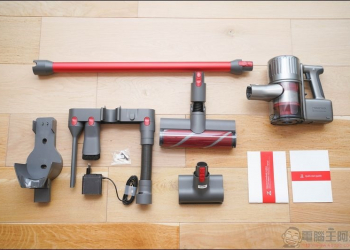 挑戰吸塵器龍頭霸主！石頭 H6 手持無線吸塵器 開箱，獲Airmid、GTT吸力永不衰退雙認證、平均吸力150AW - 電腦王阿達