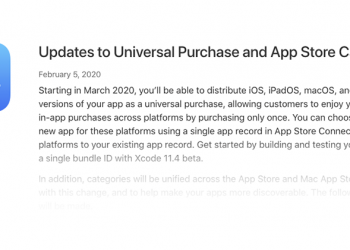 買一次 App 就能 iOS、iPadOS、macOS 與 tvOS 全平台使用，蘋果將開啟「 Universal Purchase 」支援