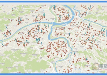 口罩熱區 3D 地圖 支援定位功能，一眼輕鬆知道附近哪些藥局口罩庫存最多 - 電腦王阿達