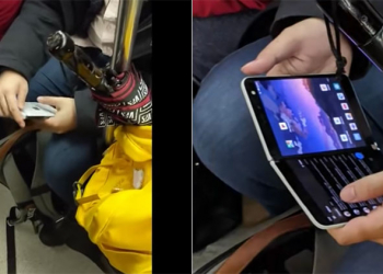 網友在加拿大捕獲野生 Surface Duo ，質感超乎預期