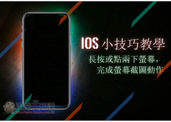 iOS 小技巧教學 長按或點兩下螢幕，即可完成螢幕截圖動作 - 電腦王阿達