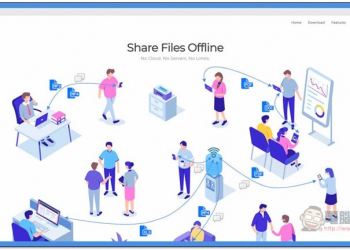 Feem V4 讓 Windows 也能擁有類似 AirDrop 功能的免費工具，全平台都支援 - 電腦王阿達