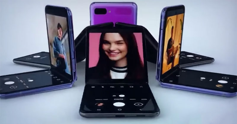 Galaxy Z Flip 半折時的 「Flex Mode」未來其他折疊手機也用得到 - 電腦王阿達