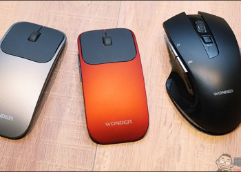 WONDER 旺德AI無線語音打字翻譯滑鼠 開箱、動手玩：支援26種語言，辦公打字用講的！