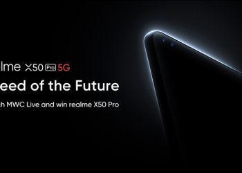 realme X50 Pro 將搭載高通 S865 處理器、 90Hz 更新率螢幕與 65W SuperDart 超級閃充，於 2/24 線上發表