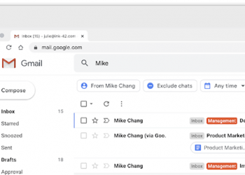 Gmail 新增快速搜尋按鈕功能 ，搜尋後點幾下就能輕鬆找到信件（教學）