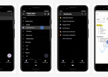 OneNote 行動版終於有了暗黑模式，還有更好的繪圖功能（怎麼啟用看此）