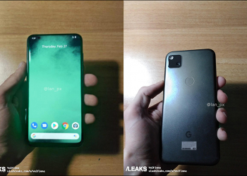 Google Pixel 4a 實機外觀曝光！採挖孔全螢幕、配備單主鏡頭相機與實體指紋感應器