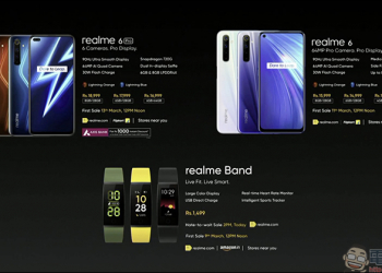 realme 6｜6 Pro 新機發表：90Hz 螢幕與 30W 快充，品牌首款智慧手環 realme Band 同步推出