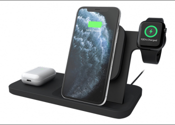 羅技 Logitech 推出三合一無線充電器，可同時為iPhone 、AirPods 、Apple Watch 充電