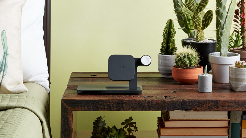 羅技 Logitech 推出三合一無線充電器，可同時為iPhone 、AirPods 、Apple Watch 充電 - 電腦王阿達