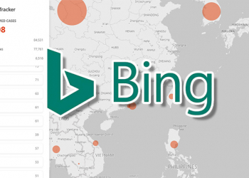 Microsoft 也推出了武漢肺炎全球追蹤器，整合新聞內容一次瀏覽