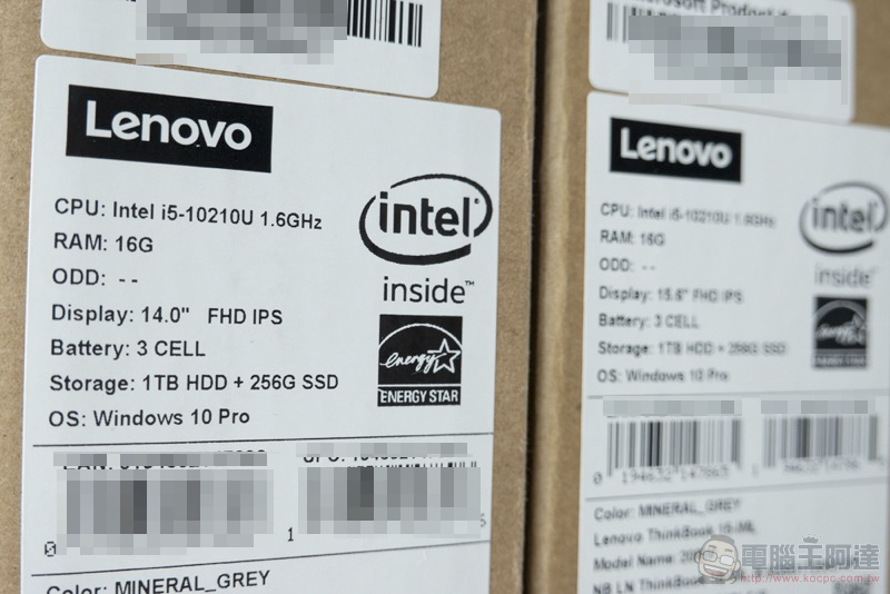 最佳工作夥伴 Lenovo ThinkBook 14 / 15 開箱體驗 ：讓你的選擇面面俱到 （評測 評價） - 電腦王阿達
