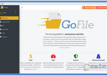GoFile 完全免費，無大小和數量限制的檔案分享工具 免註冊就能使用 - 電腦王阿達