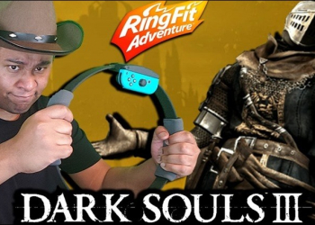 一個把 RingFit 玩得出神入化的男人，將《黑暗靈魂 3》玩成爆汗瘦身課程 - 電腦王阿達