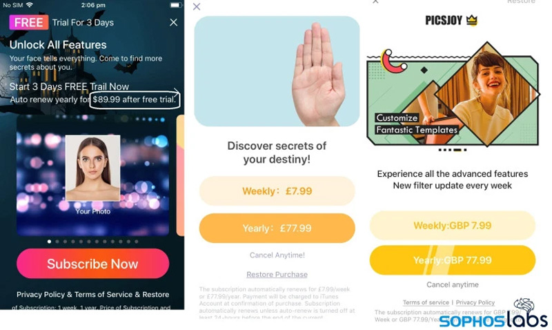 安全公司發現數十個 iOS 應用程式，以免費試用之名行詐騙之實 - 電腦王阿達