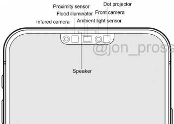 爆料圖顯示 iPhone 12 瀏海將明顯「修短」