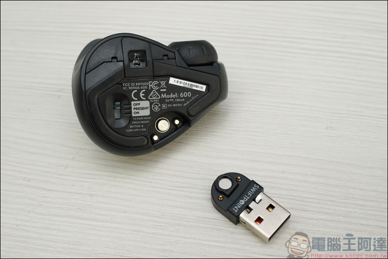 Swiftpoint TracPoint & ProPoint 開箱，世界最迷你的人體工學筆握式滑鼠 - 電腦王阿達