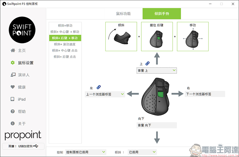 Swiftpoint TracPoint & ProPoint 開箱，世界最迷你的人體工學筆握式滑鼠 - 電腦王阿達
