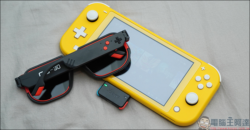 GB-30 掌機復刻藍牙眼鏡 開箱動手玩：致敬經典掌上遊戲機設計，環境音效「戴」著走