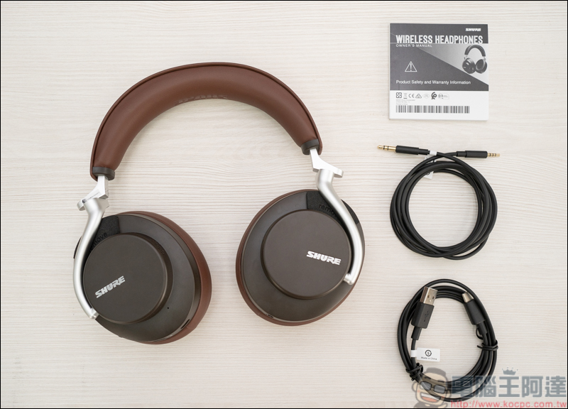 Shure AONIC 50無線降噪頭戴式耳機開箱動耳聽，同場加映AONIC 4 - 電腦王阿達