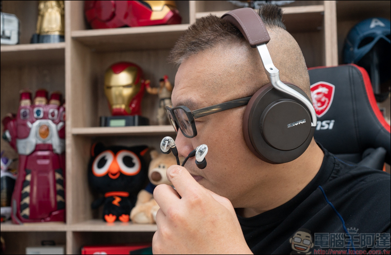 Shure AONIC 50無線降噪頭戴式耳機開箱動耳聽，同場加映AONIC 4 - 電腦王阿達