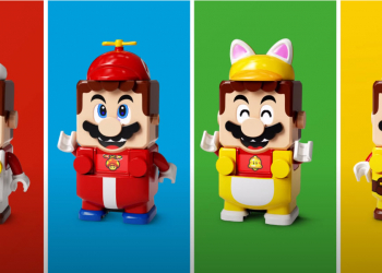 「樂高超級瑪利歐」將推出擴充強化套組 讓瑪利歐變身成直升機或貓貓