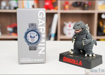 專業跑者訓練好物，搭載血氧濃度偵測 GARMIN Forerunner 245 Music 開箱 - 電腦王阿達
