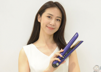 Dyson Corrale 直髮造型器登台，包覆式彈性面板讓髮絲更水潤有光澤