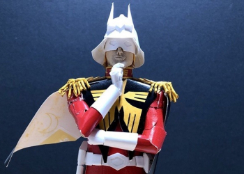 日本牙醫巧手，麥當勞盒子能做成機動戰士鋼彈中的夏亞 - 電腦王阿達