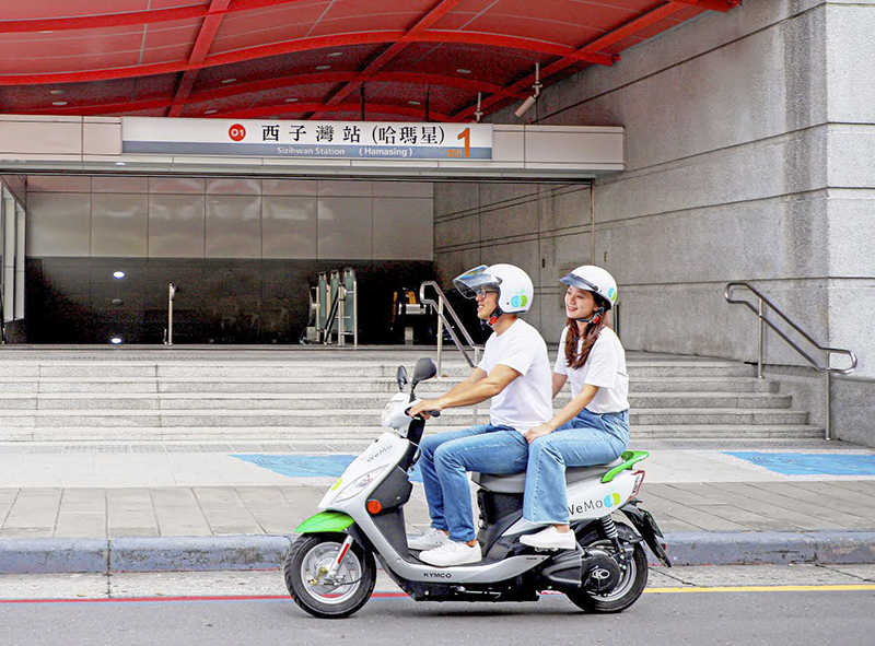 WeMo Scooter 與台灣大哥大合作的「 移動式空品預測平台 」將於高雄正式啟動 - 電腦王阿達