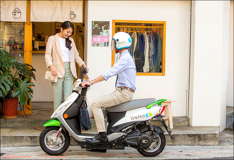 WeMo Scooter 共享機車與 LINE 合作，除使用 LINE 官方帳號即可租車，再結合 LINE SPOT 啟動租車服務 - 電腦王阿達