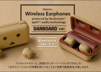Cheero 推出阿愣 DANBOARD 真無線藍牙耳機 5.1 ，支援 10 小時連續播放、最長達 180 小時
