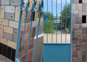 炫富不一定要貼金，越南有人選擇在外牆上貼滿 iPhone