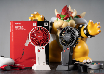 ONPRO UF-iFUN 電競風潮流手風扇開箱、評測，親手玩，燃燒復古電玩魂！