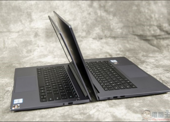 一碰傳超方便！ HUAWEI MateBook D14 / D15 高CP值超輕薄筆電開箱 - 電腦王阿達