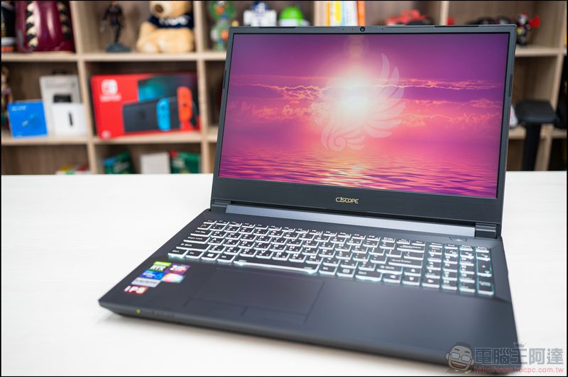 喜傑獅 CJSCOPE MX-756 開箱評測，搭載 AMD Ryzen 桌機處理器，滿血效能猛翻天 - 電腦王阿達