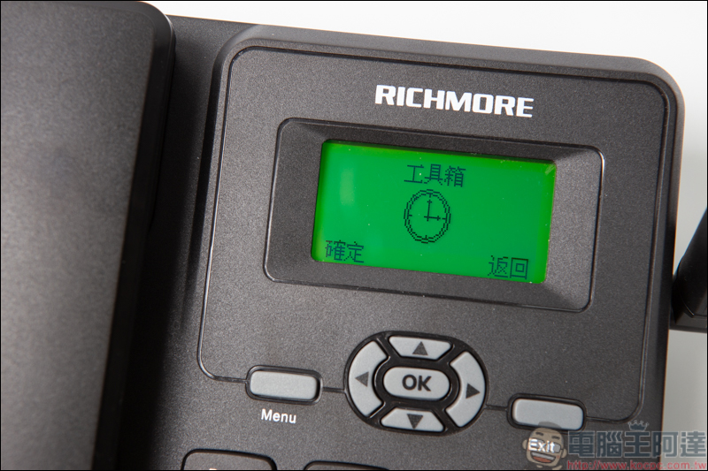 RICHMORE GSM固定無線電話機 RM6588，用手機門號就能當市內電話使用 - 電腦王阿達