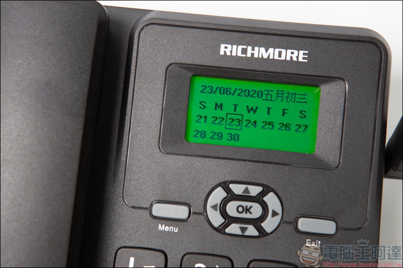 RICHMORE GSM固定無線電話機 RM6588，用手機門號就能當市內電話使用 - 電腦王阿達